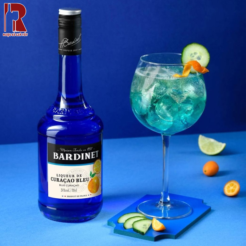 Rượu Bardinet Blue Curacao