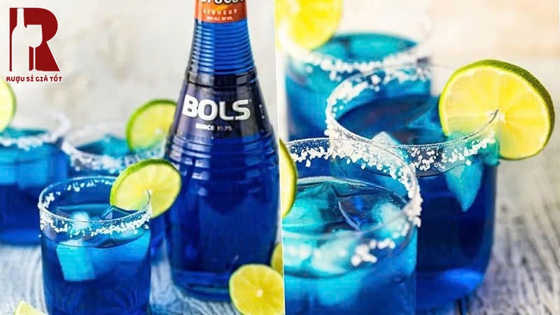 Cách Thưởng Thức Rượu Bols Blue Curacao