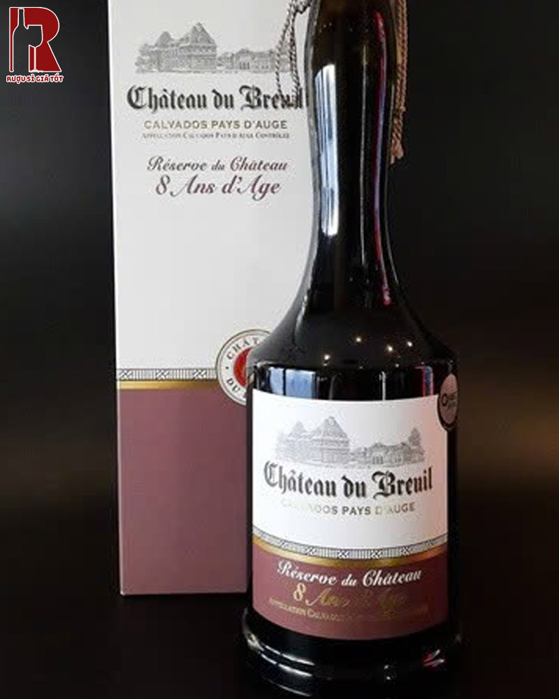 Mua Rượu Calvados Chateau du Breuil Reserve du Chateau 8 Ans d'Age