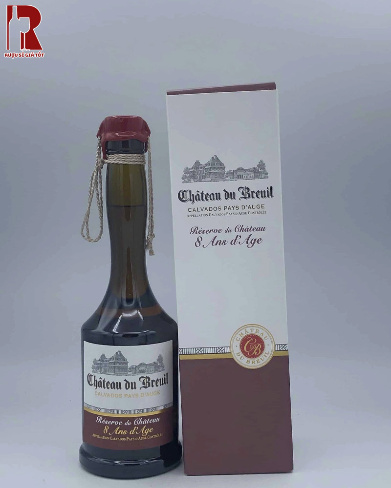 Rượu Calvados Chateau du Breuil Reserve du Chateau 8 Ans d'Age Giá Tốt