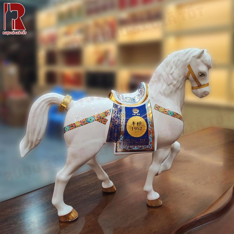 Rượu Cao Lương Quý Châu 1952 - Rượu Linh Vật Ngựa Sứ mới