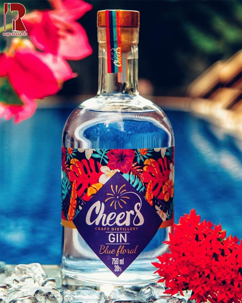Cách Uống Rượu Gin Cheers Blue Floral 4500ml