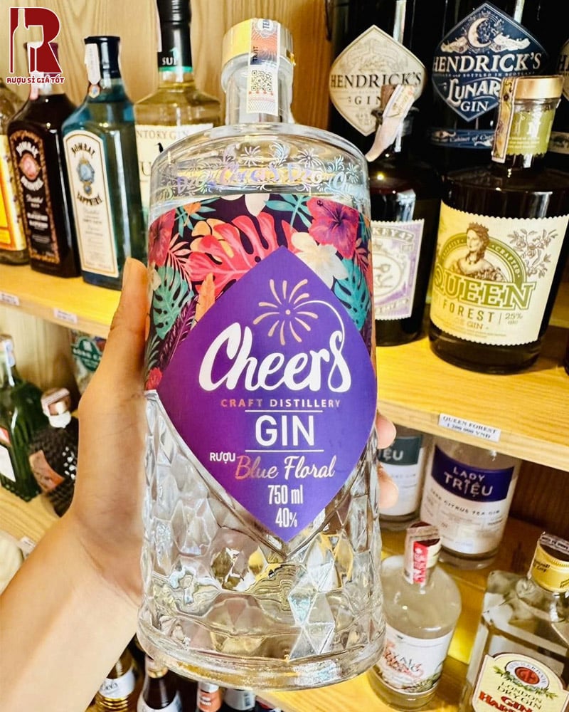 Giá Rượu Gin Cheers Blue Floral 4500ml Hiện Nay