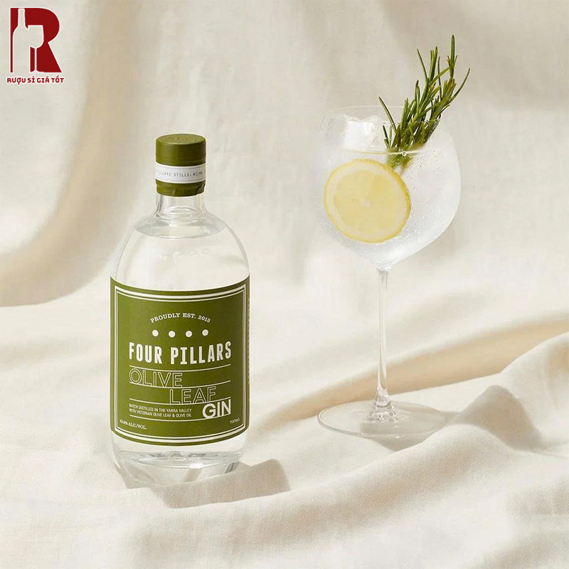 Mua Rượu Gin Four Pillars Olive Leaf Ở Đâu Uy Tín?