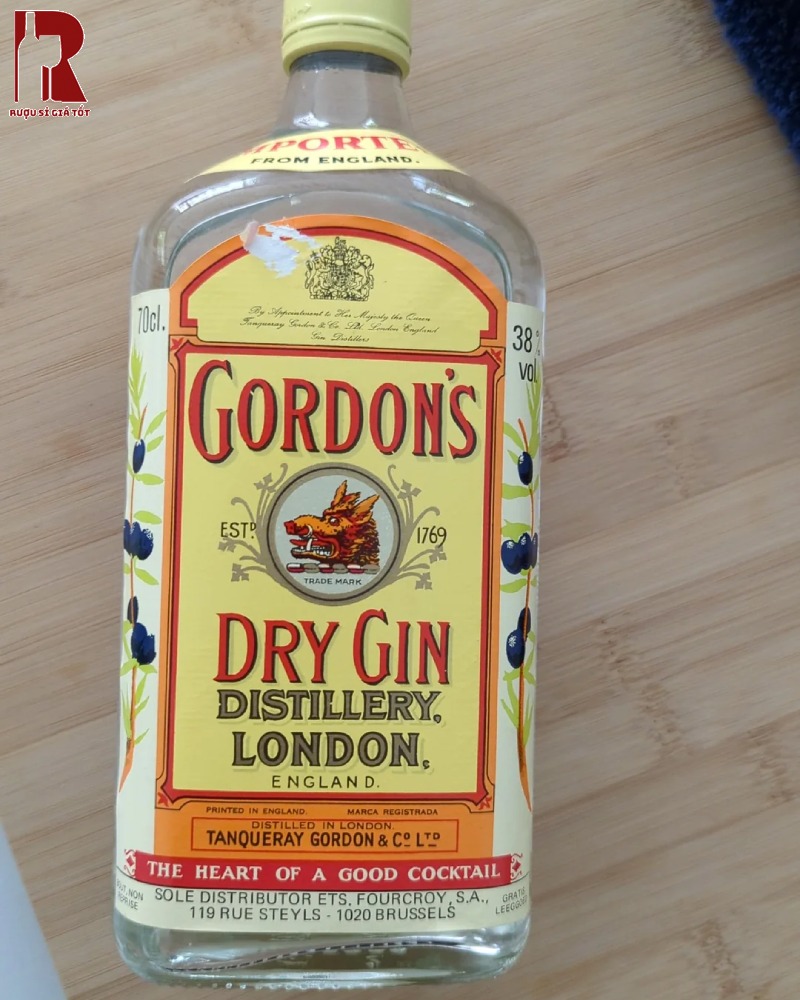 Rượu Gin Gordon's London Dry 750ml - Nam Phi Thơm Ngon
