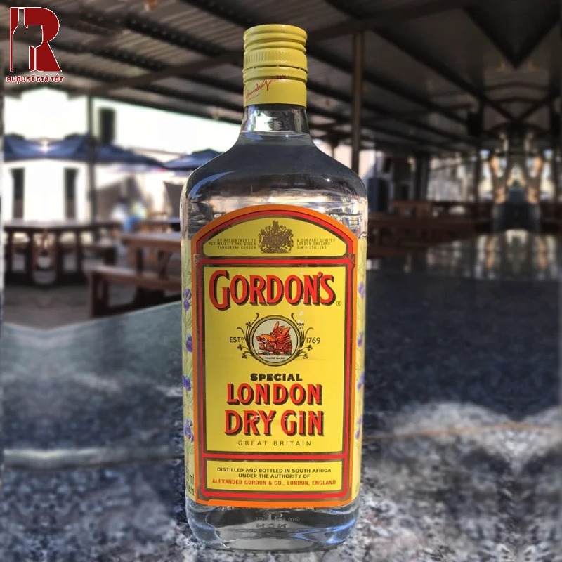 Giá Rượu Gin Gordon's London Dry 750ml - Nam Phi Hiện Nay