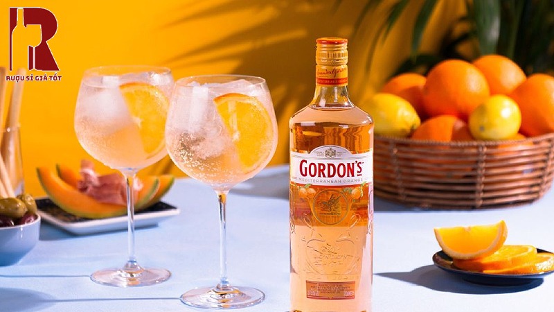 Rượu Gin Gordon's Mediterranean Orange Thơm Ngon