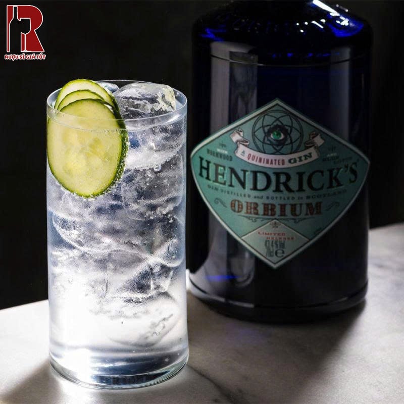 Uống Rượu Gin Hendrick's Orbium Đúng Cách