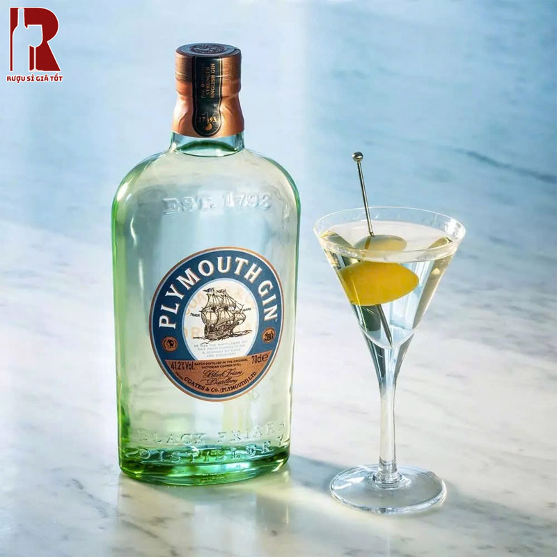 Pha Chế Rượu Gin Plymouth