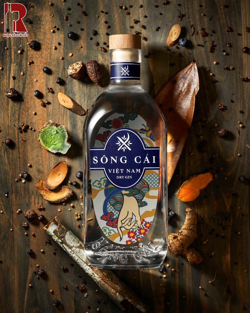 Rượu Gin Sông Cái Dry Giá Có Đắt Không?