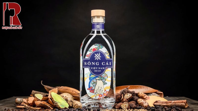 Rượu Gin Sông Cái Dry Ăn Với Gì Phù Hợp?