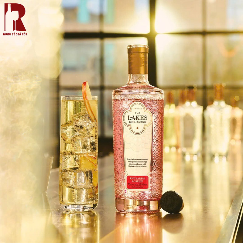 Rượu Gin The Lakes Rhubarb & Rosehip Liqueur Giá Rẻ