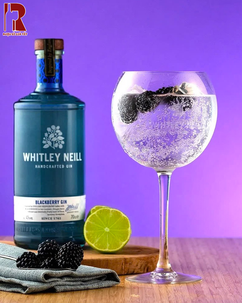Công Thức Pha Chế Rượu Gin Whitley Neill Blackberry