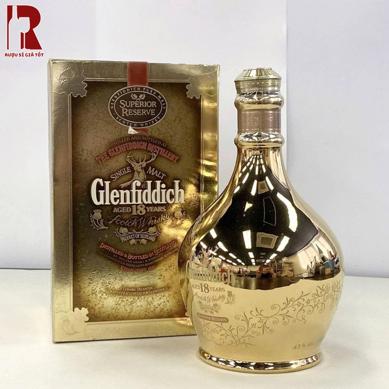 Giá Rượu Glenfiddich 18 Năm Ancient Reserve Gold Tại Việt Nam