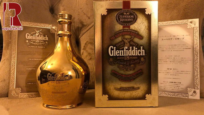 Mua Rượu Glenfiddich 18 Năm Ancient Reserve Gold Uy Tín