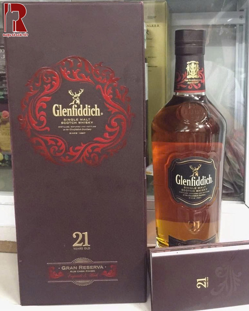 Mua Rượu Glenfiddich 21 Năm Mẫu Cũ Chất Lượng