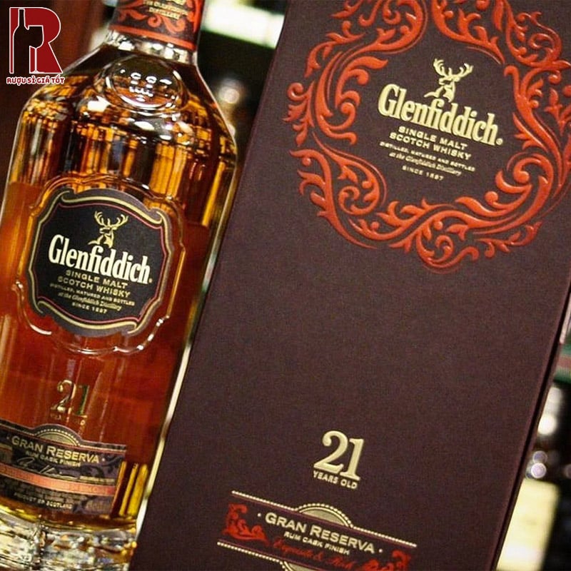 Giá Rượu Glenfiddich 21 Năm Mẫu Cũ Hiện Tại
