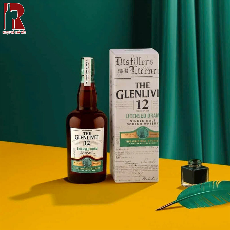 Giá Rượu Glenlivet 12 Năm Licensed Dram