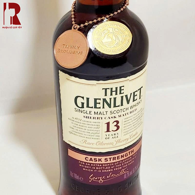 Uống Rượu Glenlivet 13 Năm Cask Strength Taiwan Exclusive Sành Điệu