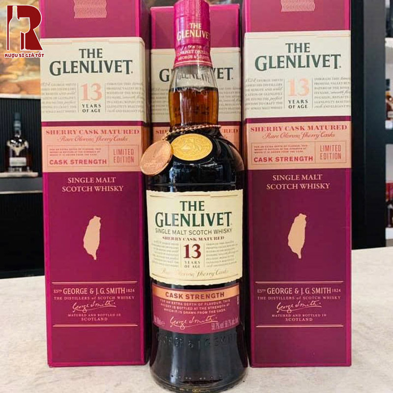 Mua Rượu Glenlivet 13 Năm Cask Strength Taiwan Exclusive