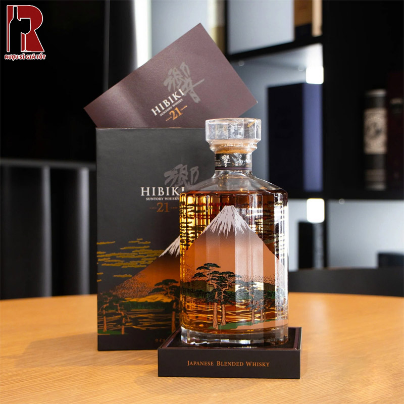 Mua Rượu Hibiki 21 Năm Mount Fuji Chất Lượng Cao