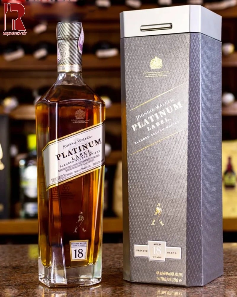 Rượu Johnnie Walker Platinum 18 Năm Thượng Hạng
