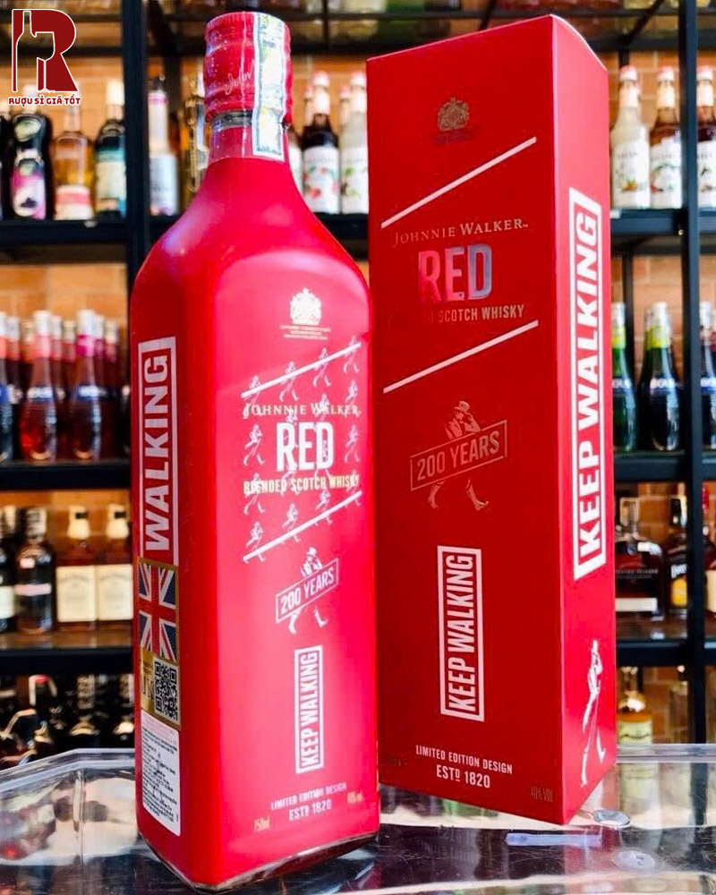Mua Rượu Johnnie Walker Red Label 200 Năm Icons Limited Edition