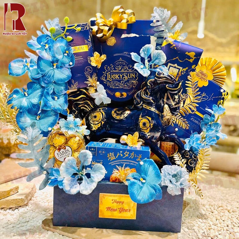 Set Quà Tặng Rượu Linh Vật Ngựa - Mã Thượng Vân Nhập Khẩu