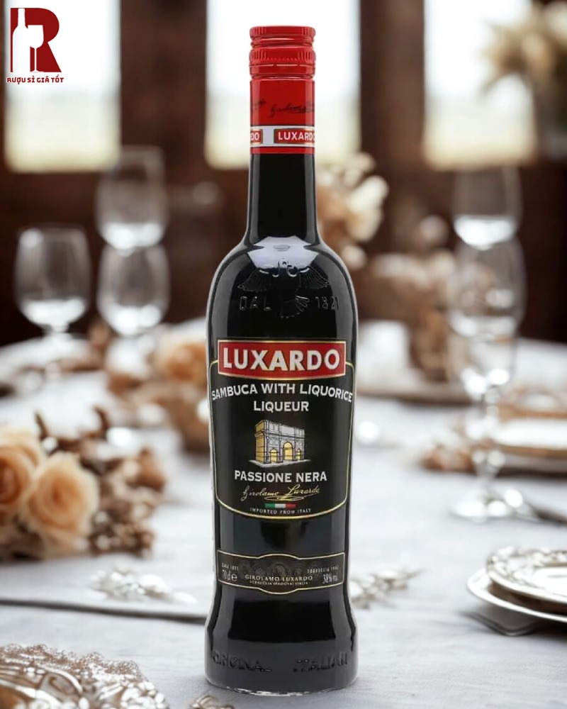 Rượu Luxardo Sambuca Passione Nera Giá Rẻ
