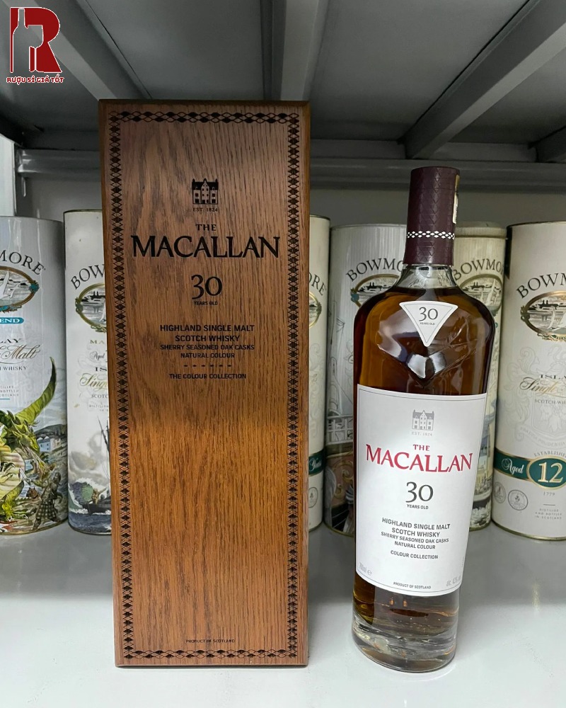 Uống Rượu Macallan 30 Năm Colour Collection Sành Điệu