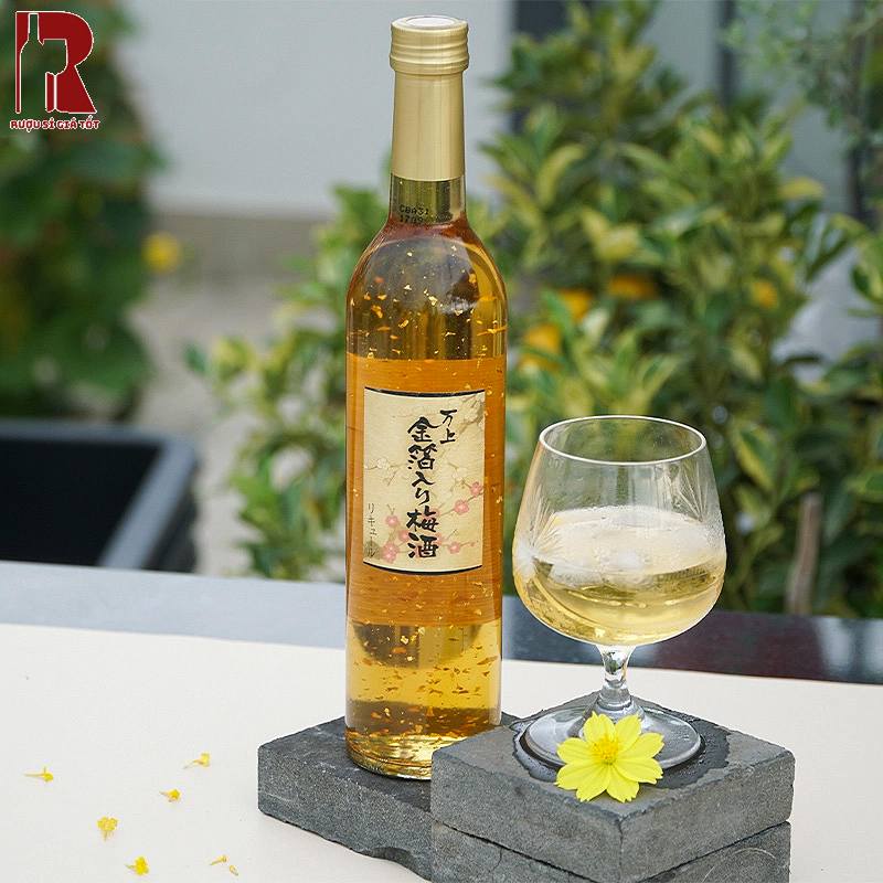 Mua rượu mơ vẩy vàng giá rẻ tại TPHCM