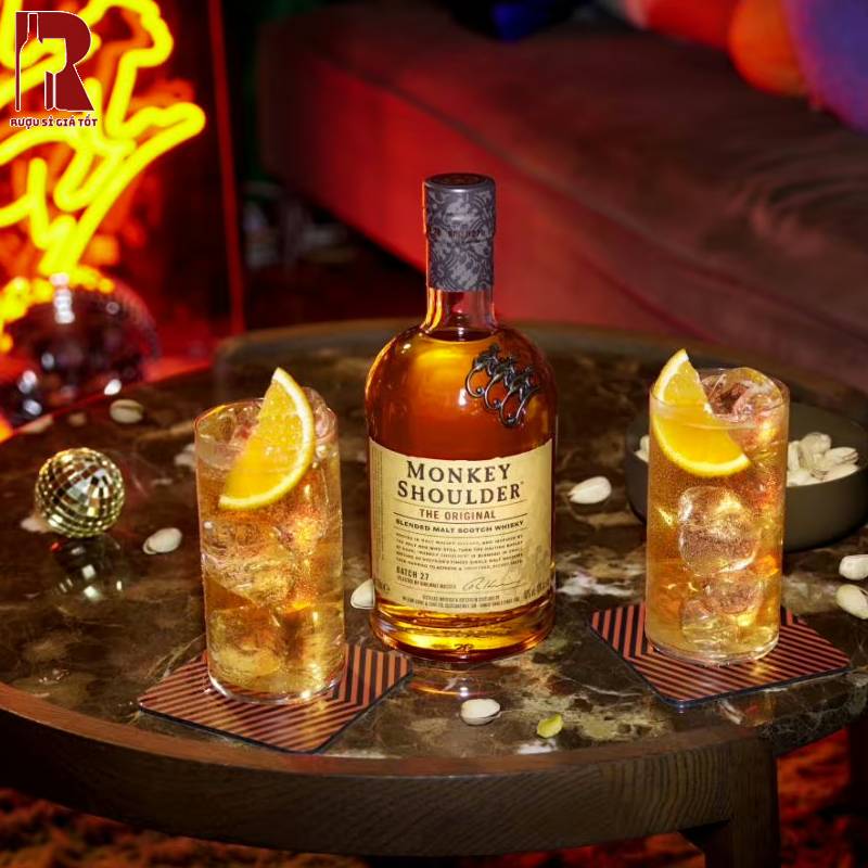 Pha Chế Cocktail Với Rượu Monkey Shoulder