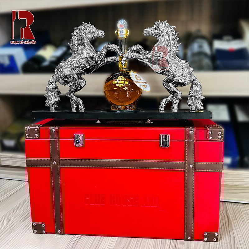 Mua Rượu Linh Vật Ngựa Đôi - Song Mã Kim