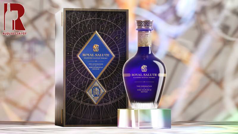 Mua Rượu Royal Salute Coronation of King Charles III Limited Edition