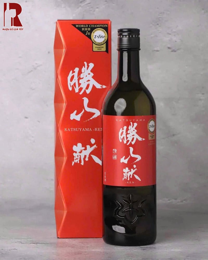 Rượu Sake Katsuyama Junmai Ginjo Ken Giá Mới
