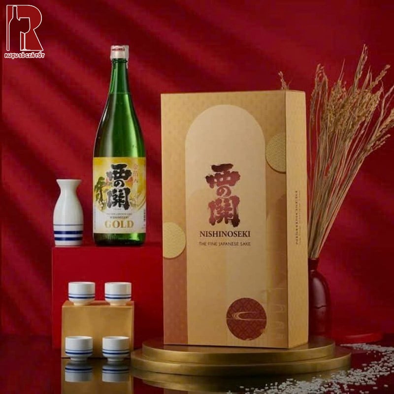 Rượu Sake Nishinoseki Gold Leaf Giá Bao Nhiêu?
