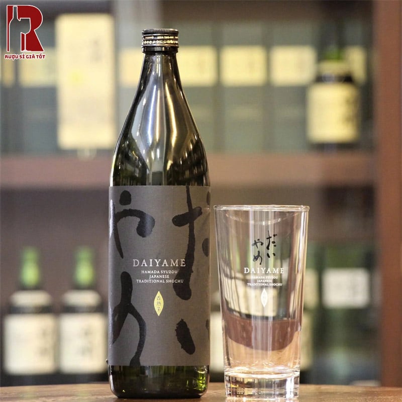 Giá Rượu Shochu Daiyame 25 Hiện Nay