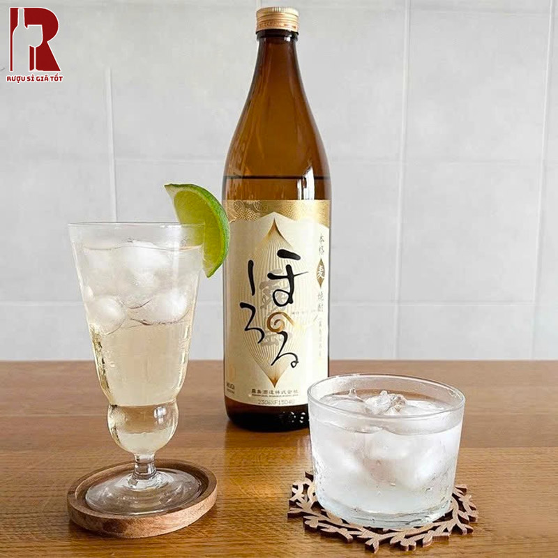 Uống Rượu Shochu Kirishima Hororu Mugi Sành Điệu