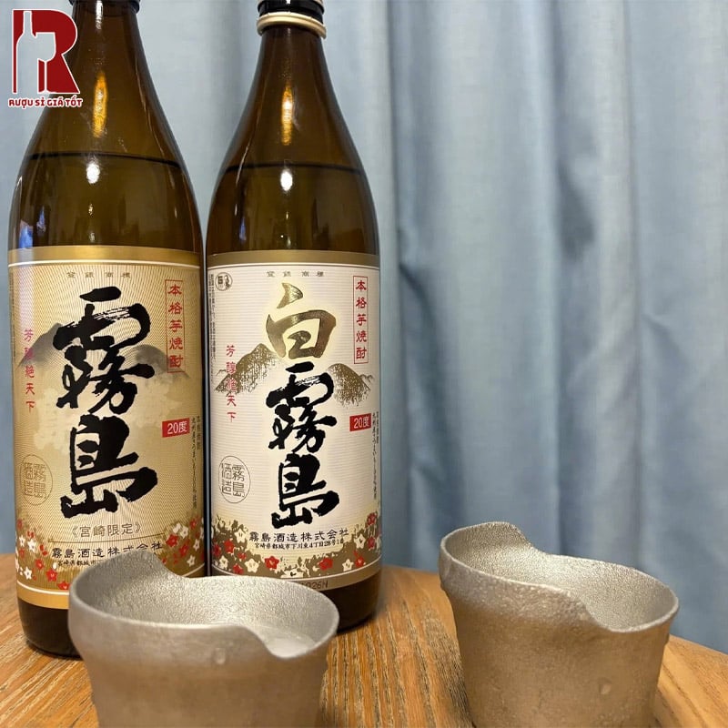 Rượu Shochu Kirishima White Label Hảo Hạng