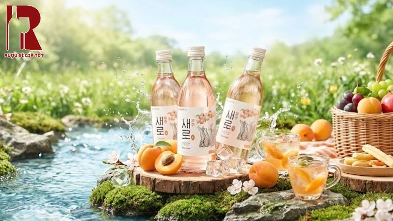 Mua Rượu Soju Chum Churum Saero Zero Sugar Lotte Apricot - Mơ