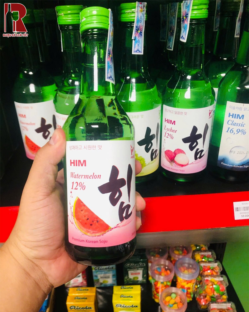 Giá Rượu Soju Him Watermelon - Dưa Hấu Hiện Nay