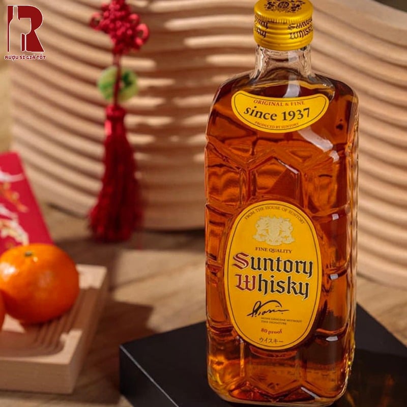 Giá Rượu Suntory Whisky Kakubin - Hộp Quà Tết