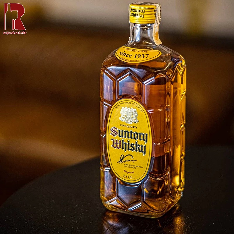 Rượu Suntory Whisky Kakubin - Hộp Quà Tết Giá Rẻ
