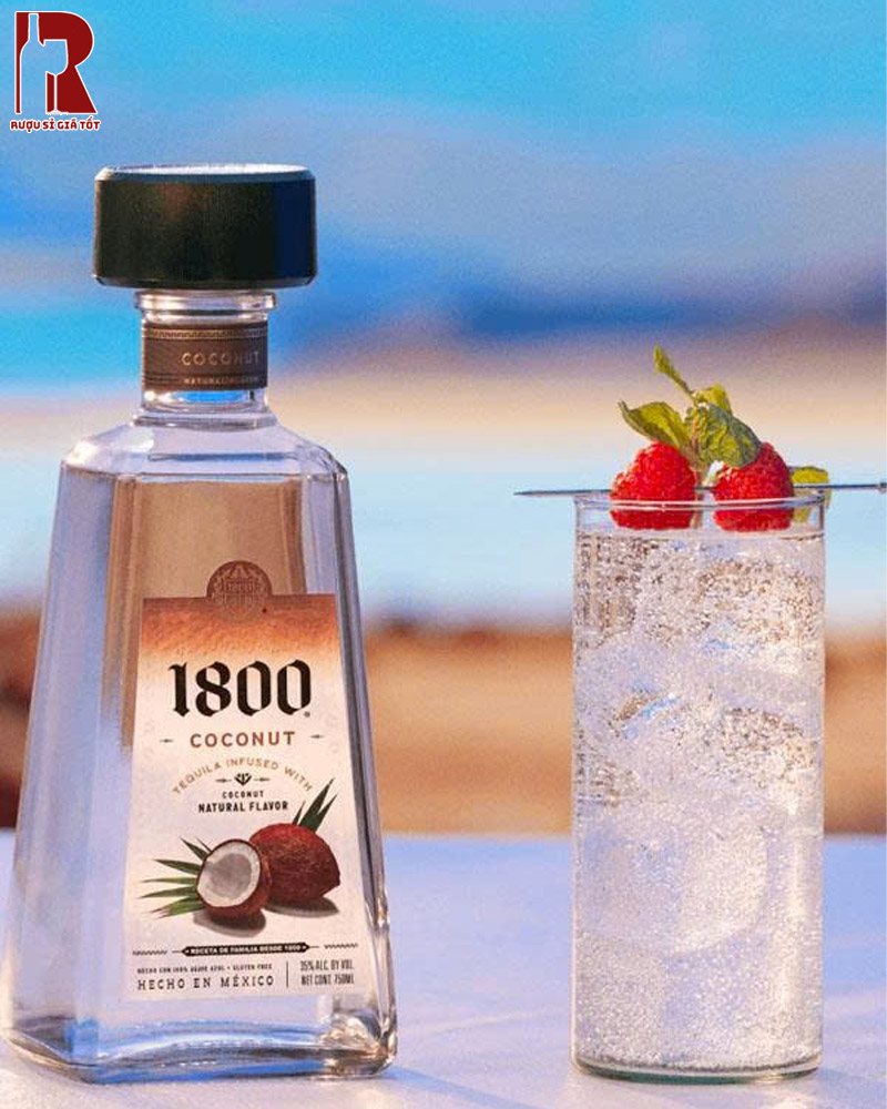 Pha Chế Cocktail Với Rượu Tequila 1800 Reserva Coconut