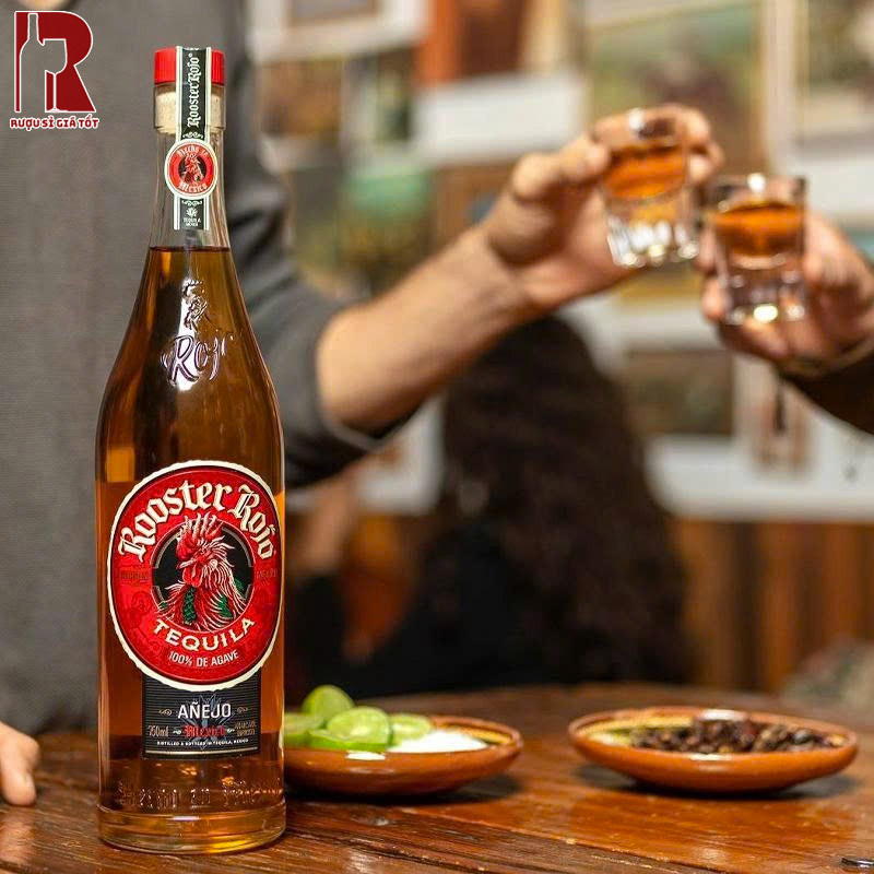 Mua Rượu Tequila Rooster Rojo Anejo Cao Cấp