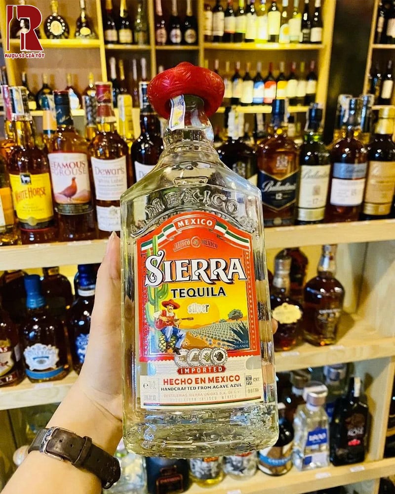 Giá Rượu Tequila Sierra Silver Tham Khảo
