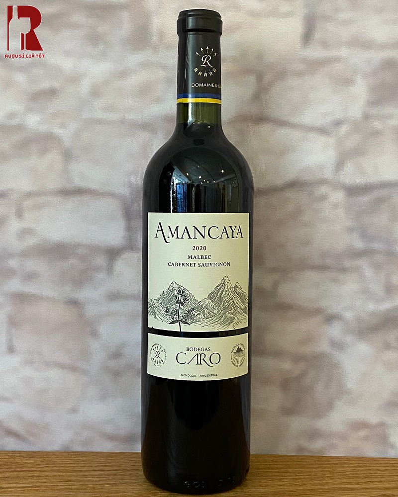 Mua Rượu Vang Argentina Đỏ Caro Amancaya Malbec Cabernet Sauvignon