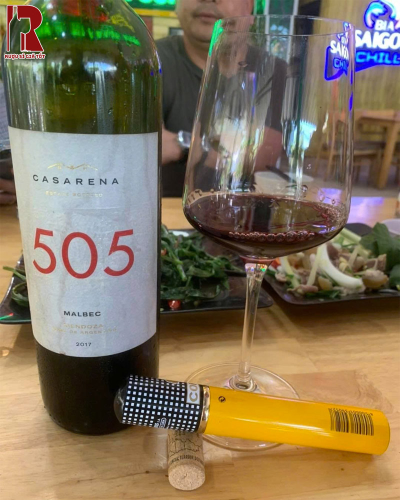 Uống Rượu Vang Argentina Đỏ Casarena 505 Đúng Cách