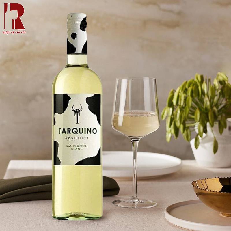 Rượu Vang Argentina Trắng Tarquino Sauvignon Blanc Cao Cấp