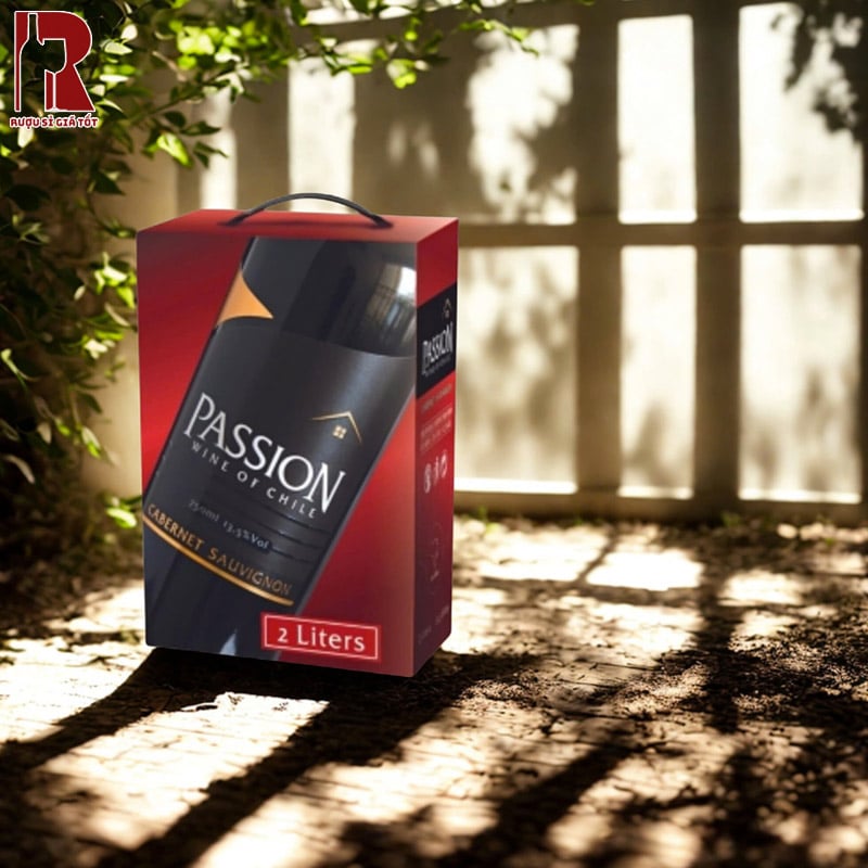 Giá Rượu Vang Bịch Chile Đỏ Passion Bao Nhiêu?